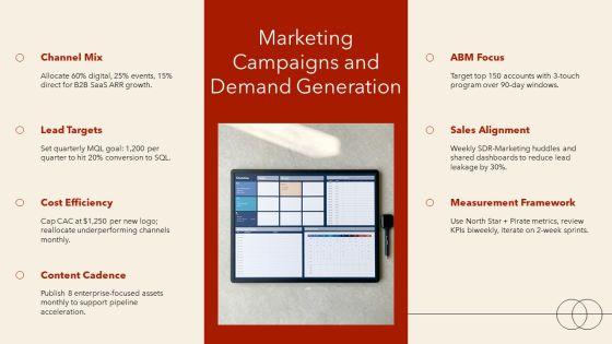 Annual Operating Plan For Annual Planning PPT Example VM