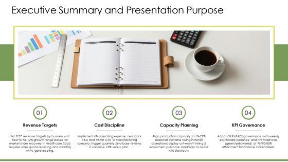 Annual Operating Plan PPT Structure VM