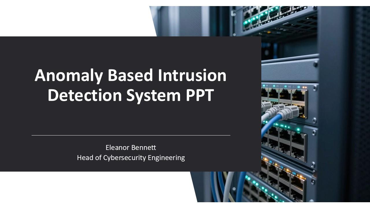 Anomaly Based Intrusion Detection System PPT PPT Presentation VM