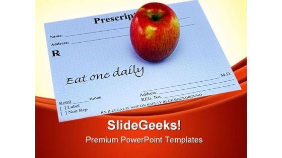 apple_on_a_prescription_health_powerpoint_themes_and_powerpoint_slides_0311_title.jpg