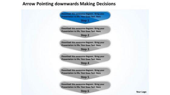 Arrow Pointing Downwards Making Decisions Business Process Flow Chart PowerPoint Templates Arrow Pointing Downwards Making Decisions Business Process Flow Chart PowerPoint Templates