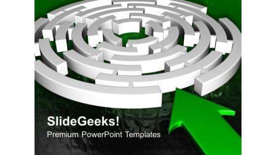 arrow_targeting_labyrinth_path_solution_powerpoint_templates_ppt_backgrounds_for_slides_0313_title.jpg