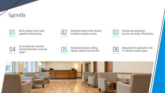 Assisted Living Marketing Plan Template PPT Mockup VM