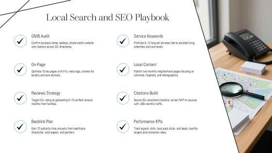 Assisted Living Marketing Plan Template PPT Mockup VM