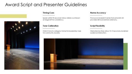 Award Ceremony PPT PowerPoint VM