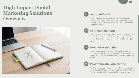 B2B Digital Marketing Trends 2018 PPT Demonstration VM