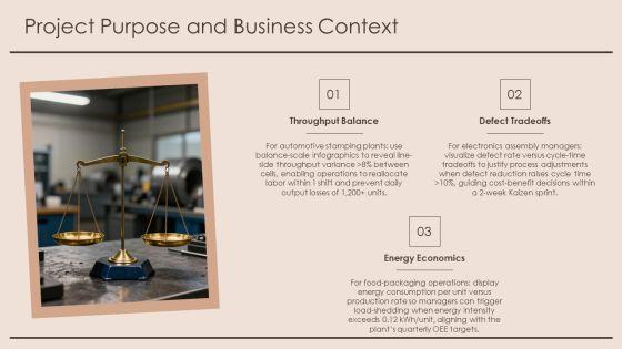 Balance Scale Info Graphics For Production Efficiency Monitoring PPT Graphics VM
