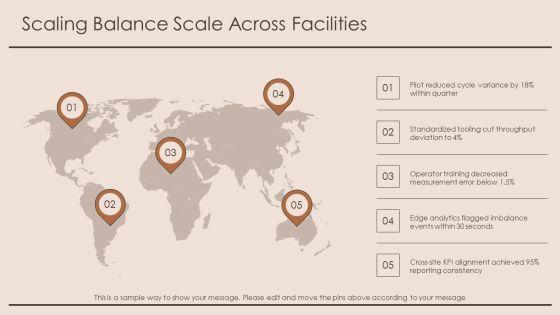 Balance Scale Info Graphics For Production Efficiency Monitoring PPT Graphics VM