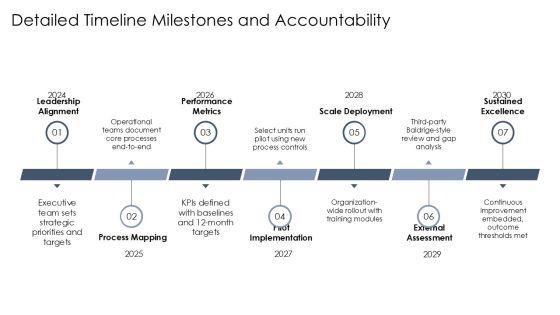 Baldrige Performance Excellence Framework PPT Slides VM
