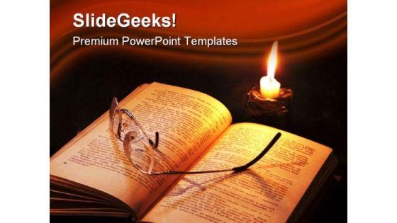 book_and_candle_religion_powerpoint_template_1110_title.jpg