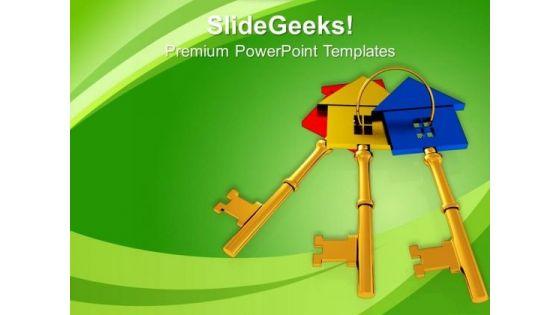 bunch_of_house_shaped_keys_real_estate_powerpoint_templates_and_powerpoint_themes_0912_title.jpg