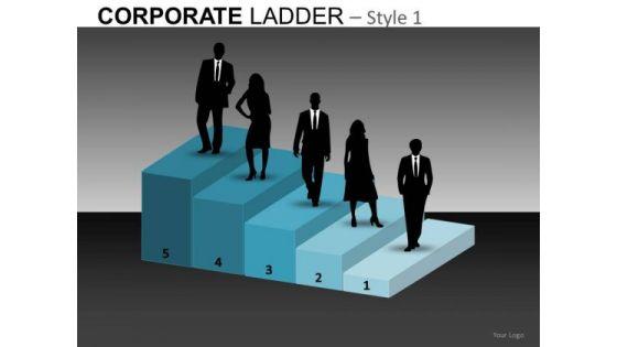 Business Career Growth Corporate Ladder PowerPoint Templates Business Career Growth Corporate Ladder PowerPoint Templates