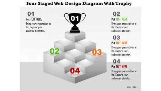 business_diagram_four_staged_web_design_diagram_with_trophy_presentation_template_1.jpg