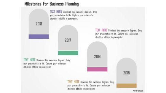 Business Diagram Milestones For Business Planning Presentation Template Business Diagram Milestones For Business Planning Presentation Template