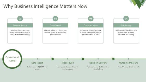 Business Intelligence Overview Presentation PPT Sample VM