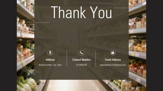 Business Plan For A Grocery Store PPT Example VM