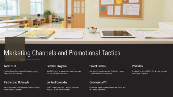 Business Plan For Daycare Template PPT Mockup VM