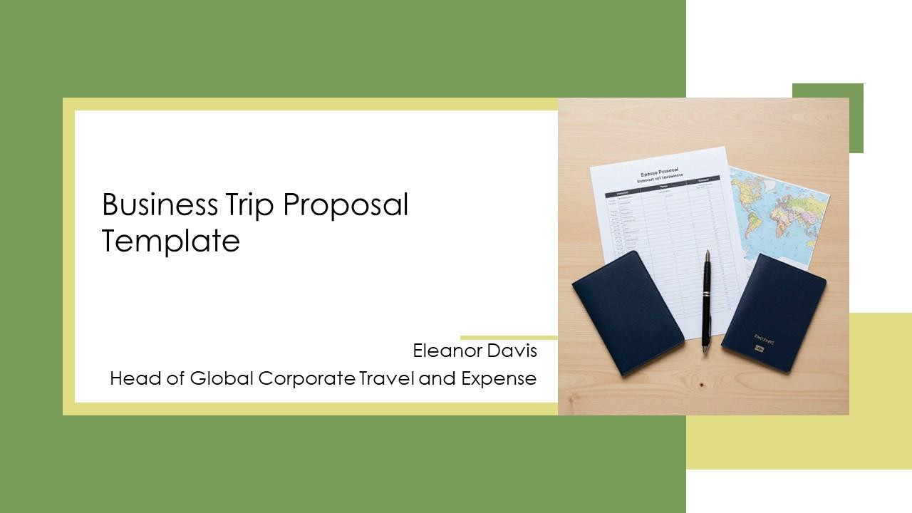Business Trip Proposal PPT Example VM