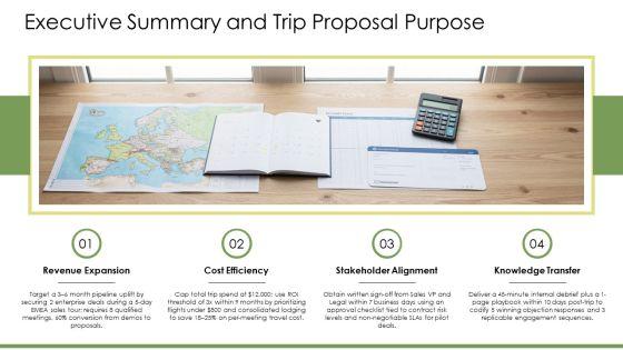 Business Trip Proposal PPT Example VM