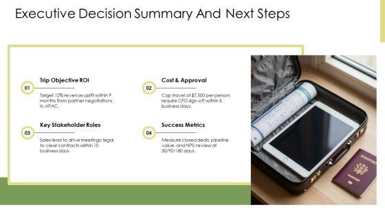 Business Trip Proposal PPT Example VM