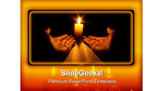 candle_bible_religion_powerpoint_template_0610_title.jpg
