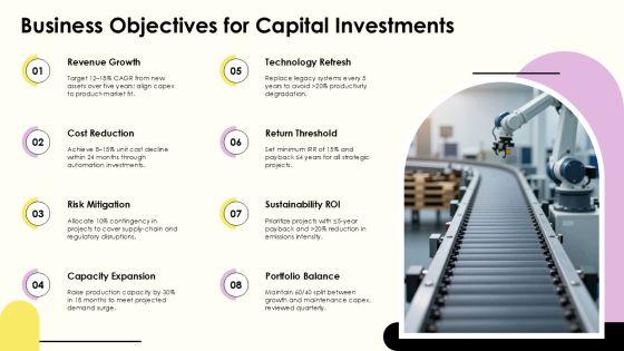 Capital Budget Methods PPT Graphics VM