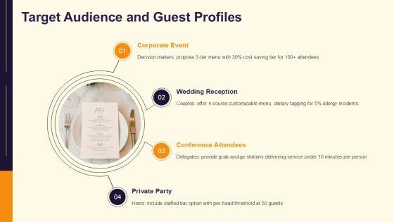 Catering Services Proposal Template PPT Guidelines VM