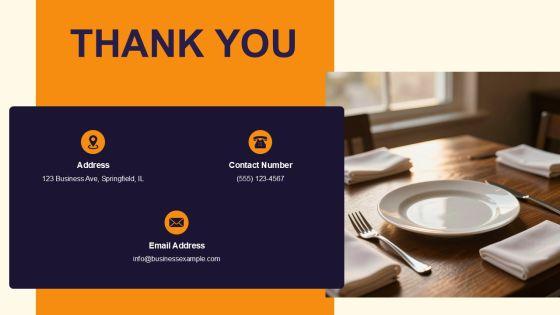 Catering Services Proposal Template PPT Guidelines VM