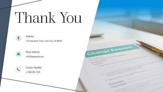 Change Request Form Template Samples For Process Governance PPT Guidelines VM