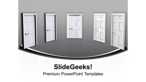 choose_the_right_door_for_right_solution_market_powerpoint_templates_ppt_backgrounds_for_slides_0413_title.jpg