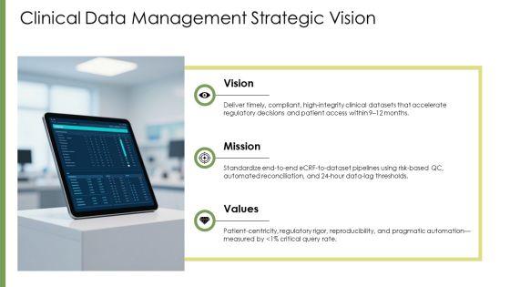 Clinical Data Management Process Flow PPT Structure VM