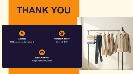 Clothing Brand Business Plan Template PPT Example VM