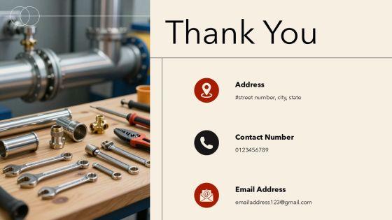 Commercial Plumbing Proposal Template PPT Sample VM