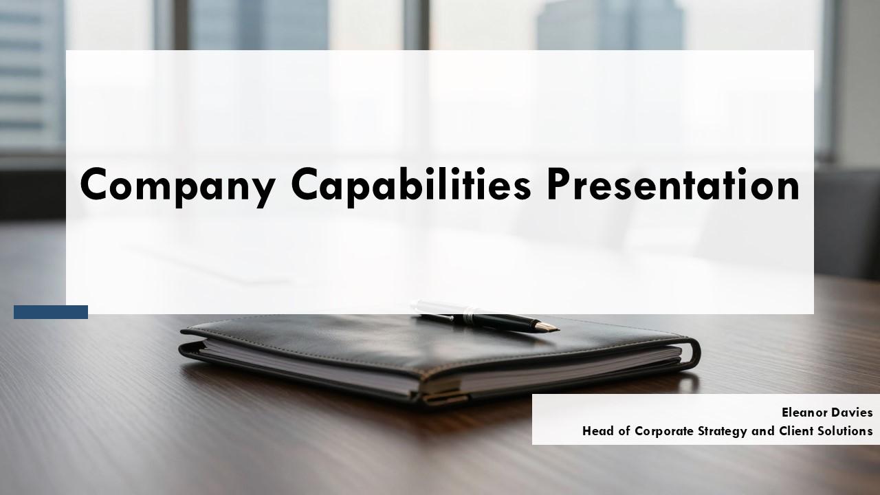 Company Capabilities Presentation PPT Sample VM