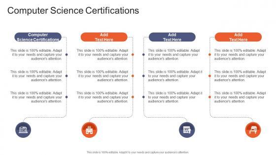 Computer Science Certifications In Powerpoint And Google Slides Cpb