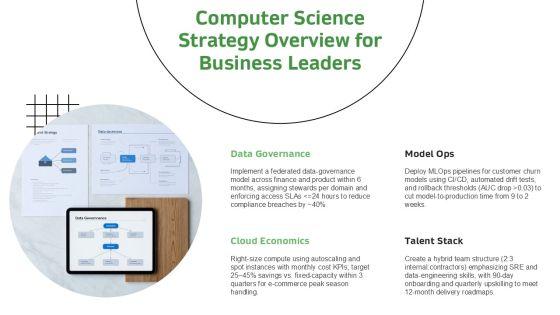 Computer Science PPT Template PPT Mockup VM