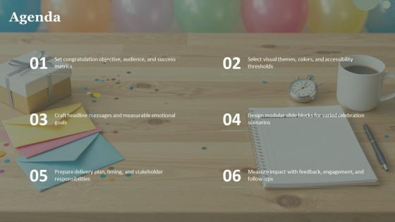 Congratulation PPT Template VM