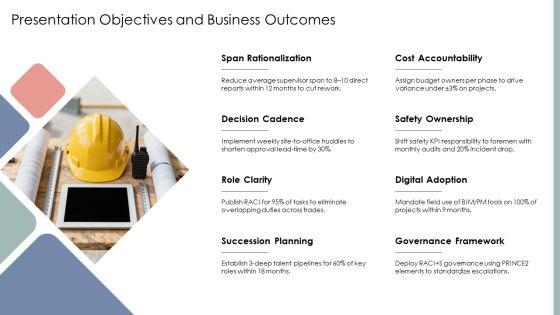 Construction Company Hierarchy PPT Designs VM
