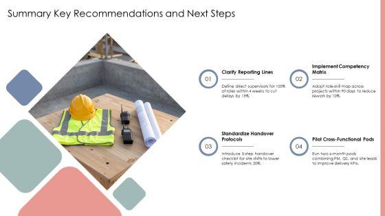 Construction Company Hierarchy PPT Designs VM