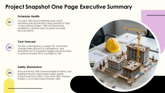 Construction Project Manager Weekly Status Report PPT Guidelines VM