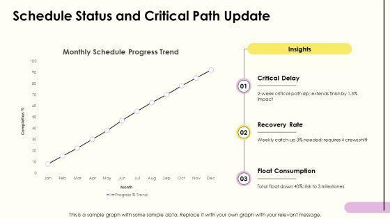 Construction Project Manager Weekly Status Report PPT Guidelines VM