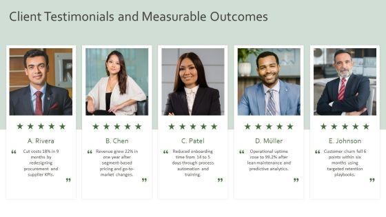 Consulting Pitch Deck PPT Summary VM