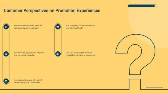 Consumer Sales Promotions PPT Summary VM