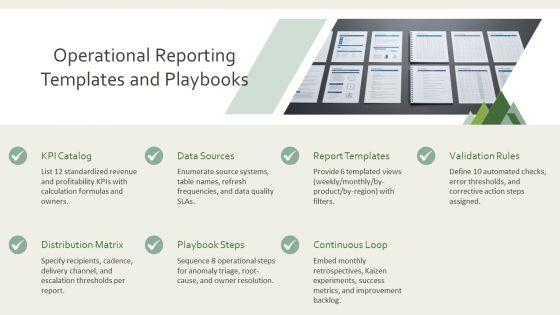 Continuous Improvement For Revenue Profitability Reporting PPT Slides VM