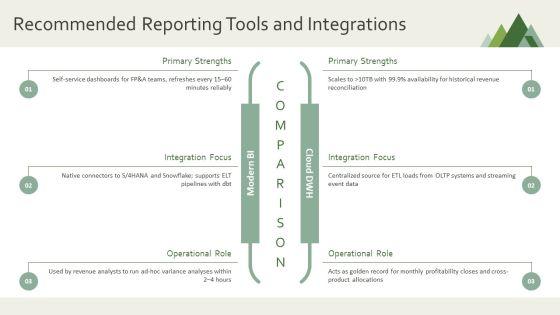 Continuous Improvement For Revenue Profitability Reporting PPT Slides VM
