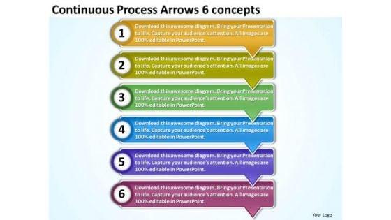 continuous_process_arrows_6_concepts_oil_flow_chart_powerpoint_slides_1.jpg