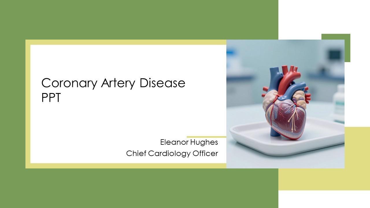 Coronary Artery Disease PPT PowerPoint VM
