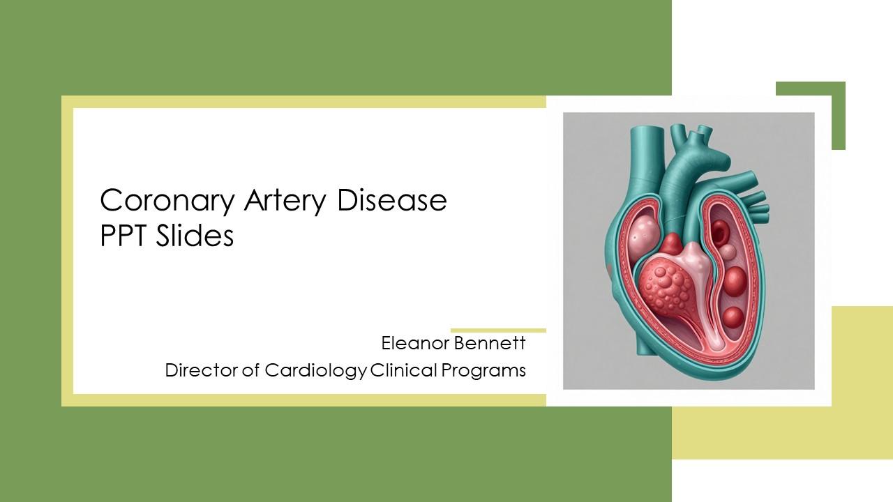 Coronary Artery Disease PPT Summary VM