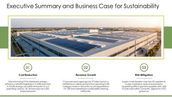 Corporate Sustainability Framework PPT Demonstration VM