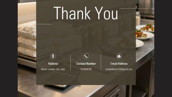 Cost Control In Food And Beverage PPT Outline VM